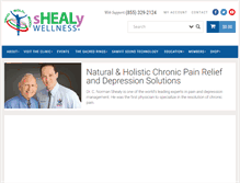 Tablet Screenshot of normshealy.com